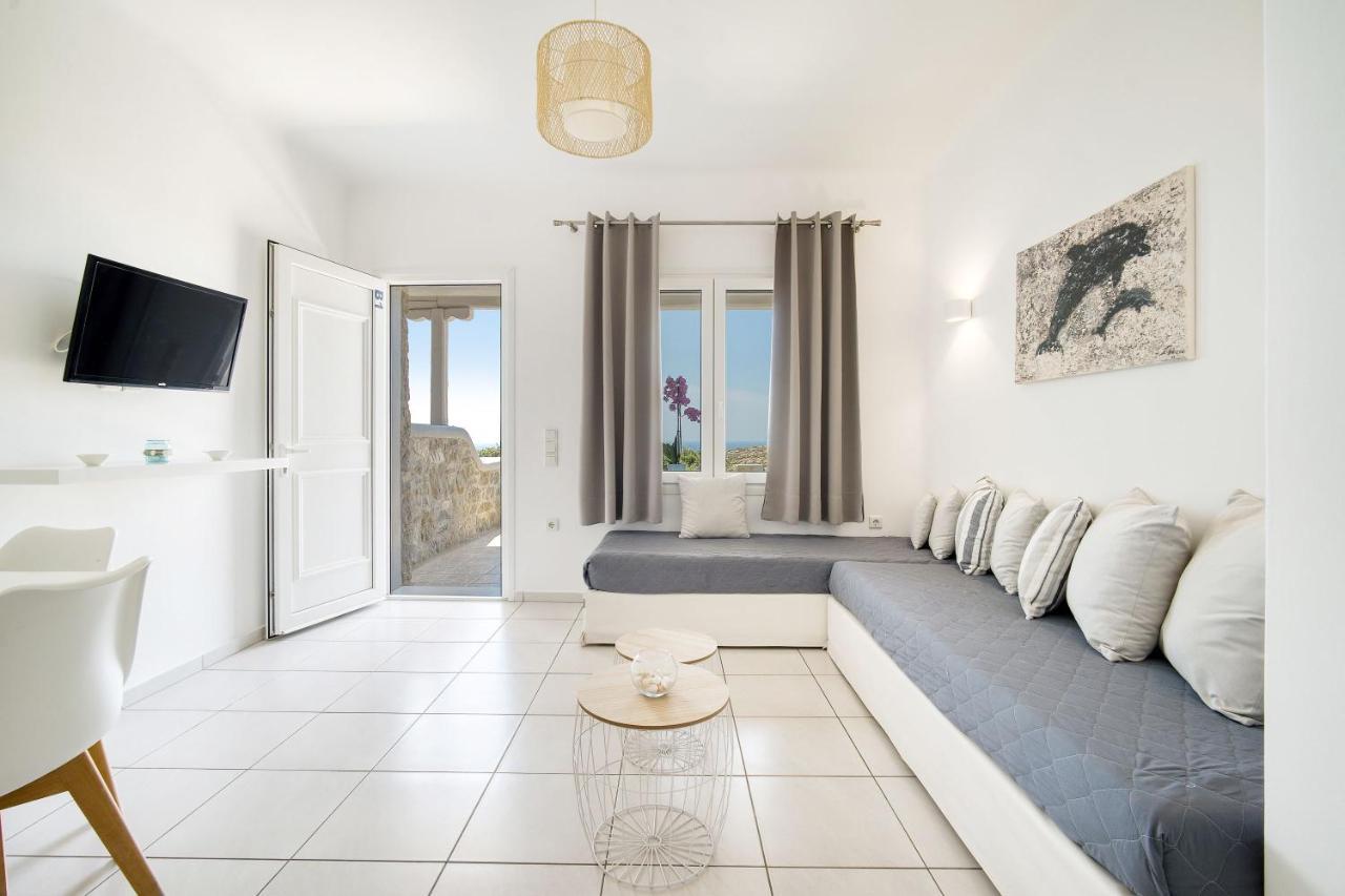 Overview Mykonos Apartments Mykonos Town Exterior foto